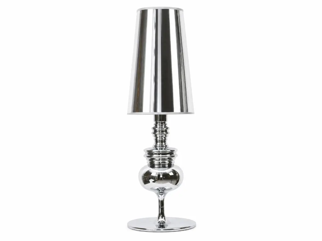 Daniel Table Lamp Silver Carbon Steel PVC