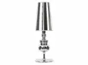Daniel Table Lamp Silver Carbon Steel PVC