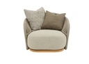 Wave Swivel Armchair