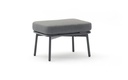 Yarrow Ottoman in Dark Gray