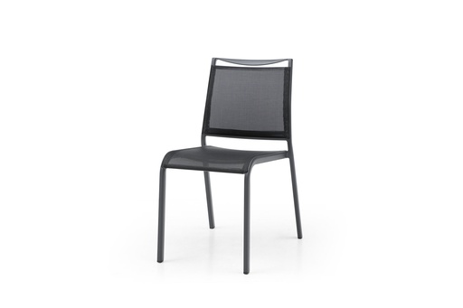 [DC1566-GRY] Aloha Outdoor Dining Chair