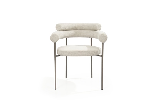 [DAC2037F-LGRY] Ella Dining Armchair