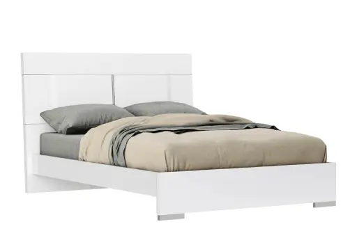 [BK1617-WHT] Kimberly Bed
