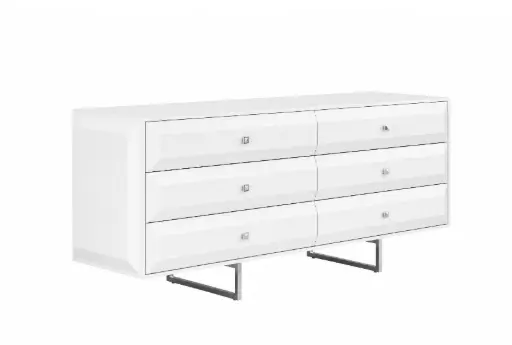 [DR1356D-WHT] Abrazo Double Dresser