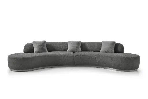 Perla Curved Sofa