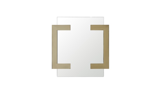 [MR1658-GLD] Sumo Square Mirror