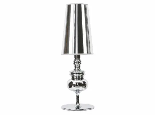 [TL1492-SLV] Daniel Table Lamp Silver Carbon Steel PVC